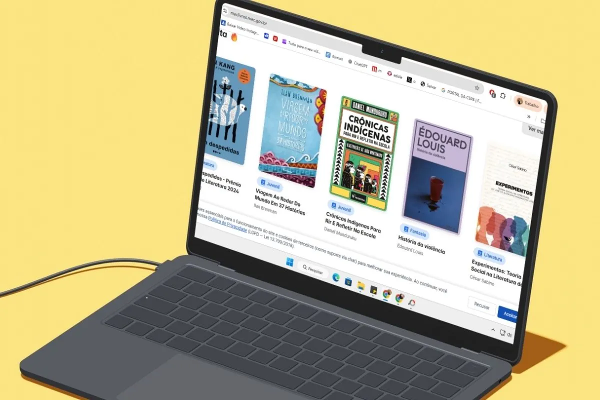Ministério da Educação Lança MEC Livros: Nova Plataforma Oferece Mais de 8 Mil Títulos Gratuitos