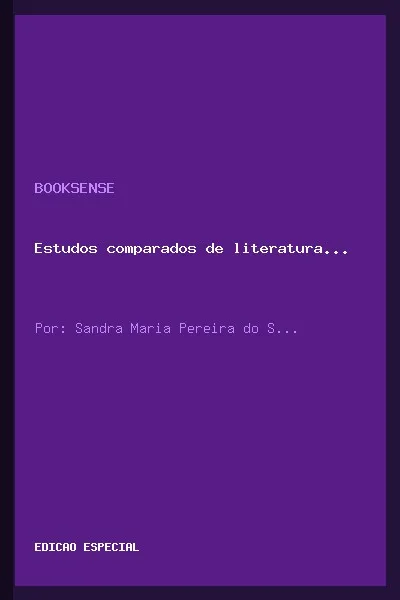 Estudos comparados de literaturas de língua portuguesa