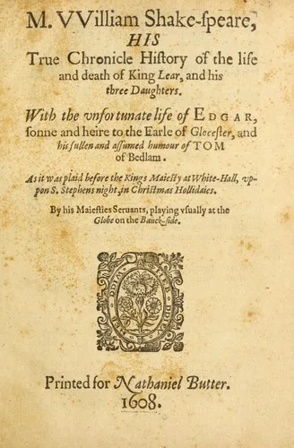 Capa de King Lear